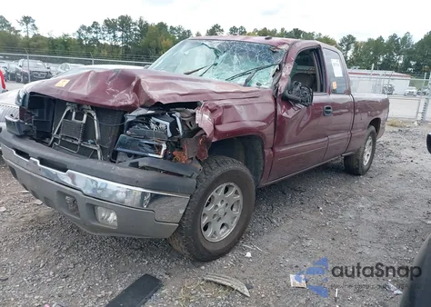 2003 Chevrolet Silverado 1500 Lt из США, поврежденный, VIN 1GCEK19TX3E240764